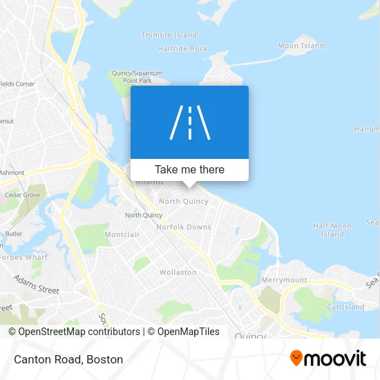 Mapa de Canton Road