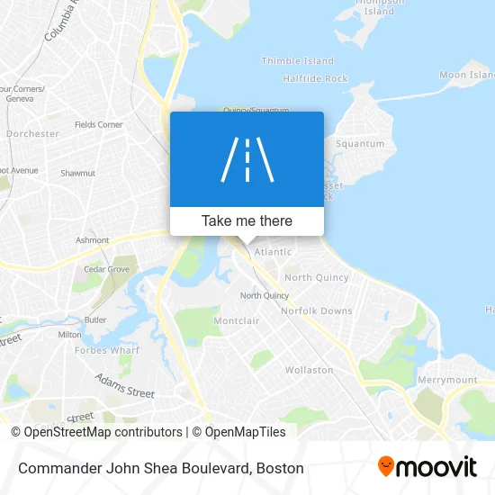 Commander John Shea Boulevard map