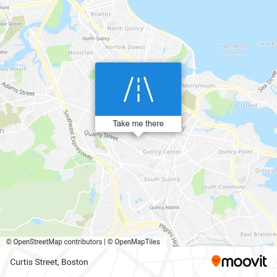 Curtis Street map