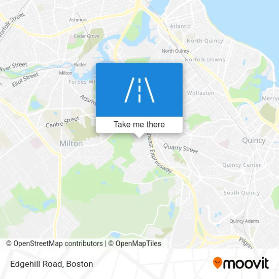 Edgehill Road map