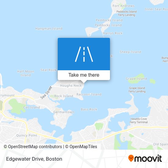 Mapa de Edgewater Drive