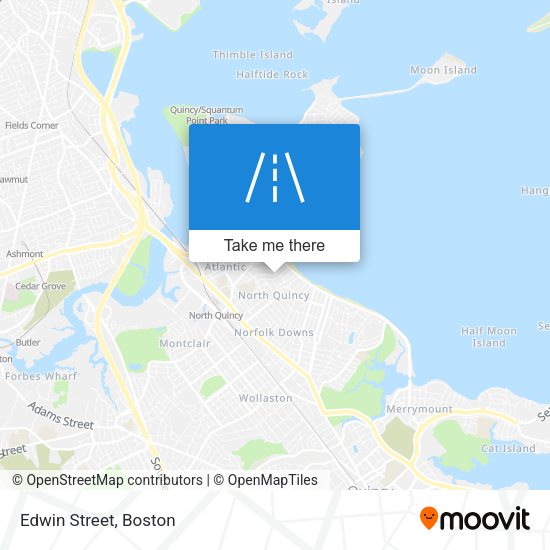 Mapa de Edwin Street