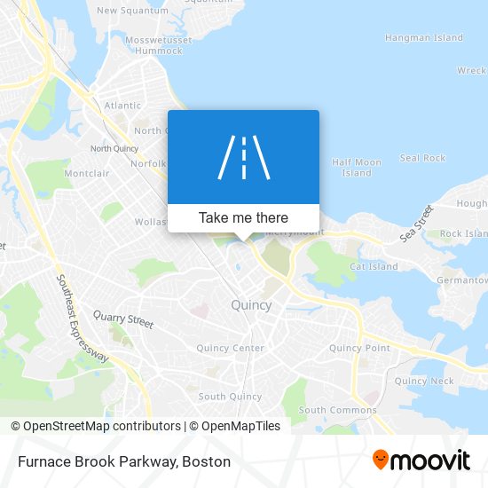Furnace Brook Parkway map