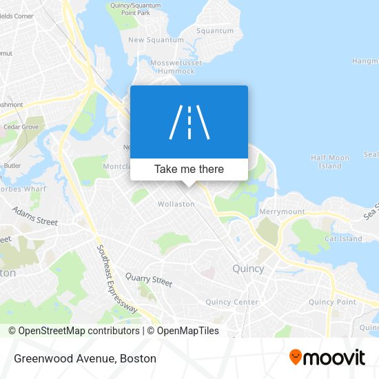 Mapa de Greenwood Avenue