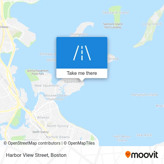 Harbor View Street map