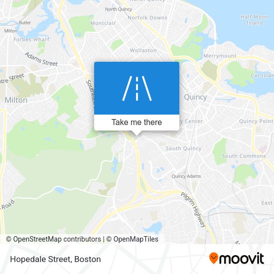 Mapa de Hopedale Street