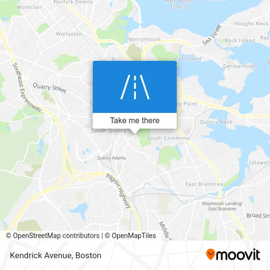 Kendrick Avenue map