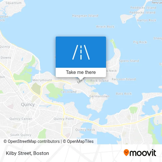 Kilby Street map