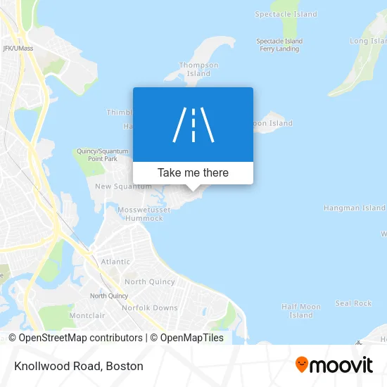 Knollwood Road map