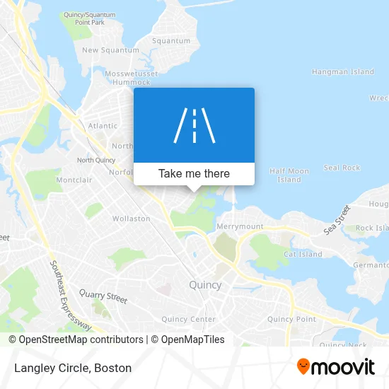 Langley Circle map