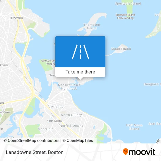 Lansdowne Street map