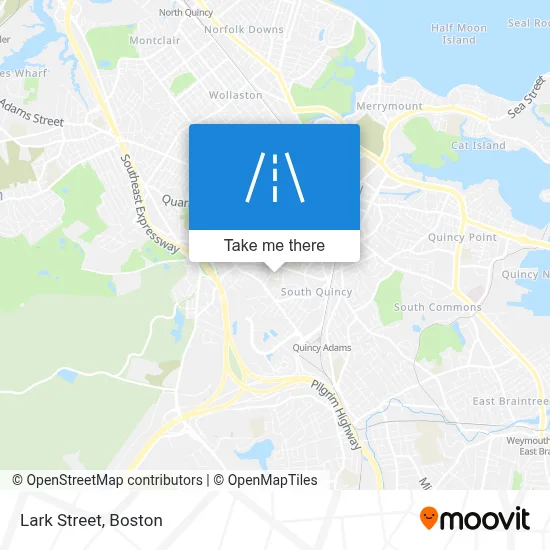 Lark Street map