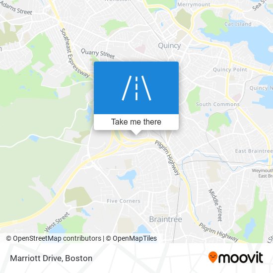 Marriott Drive map