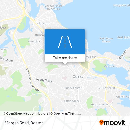 Mapa de Morgan Road