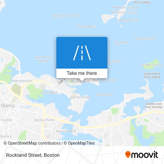 Rockland Street map