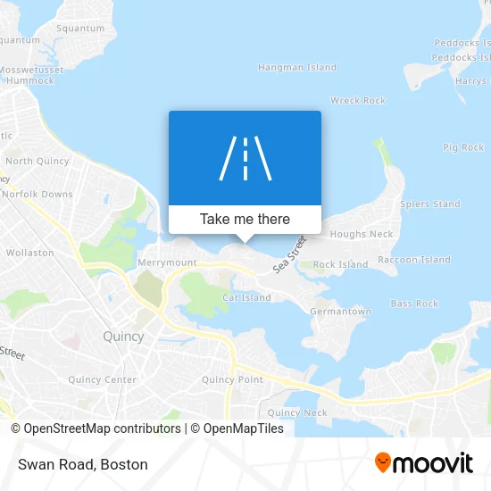 Swan Road map