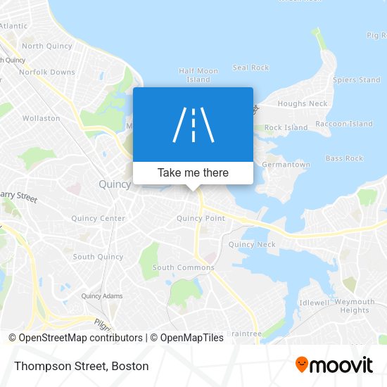 Mapa de Thompson Street