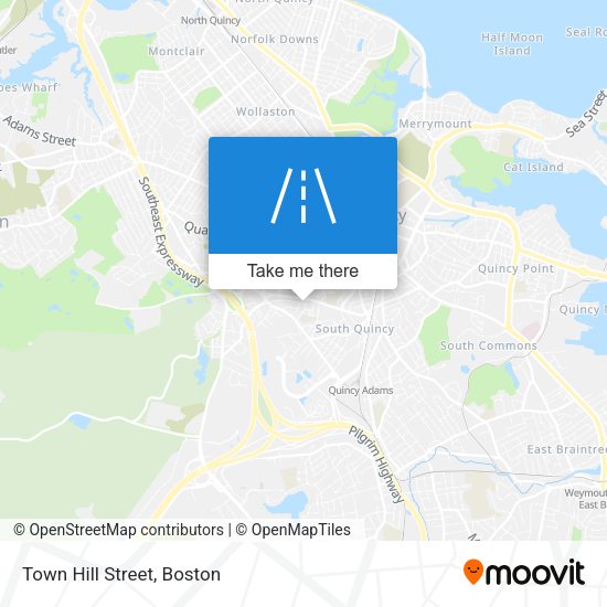 Mapa de Town Hill Street