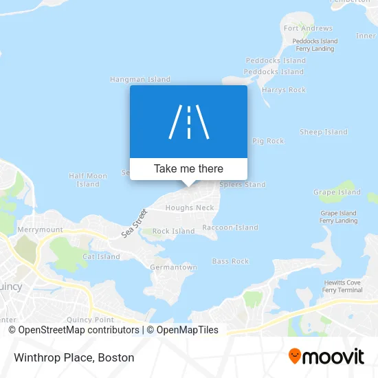 Winthrop Place map