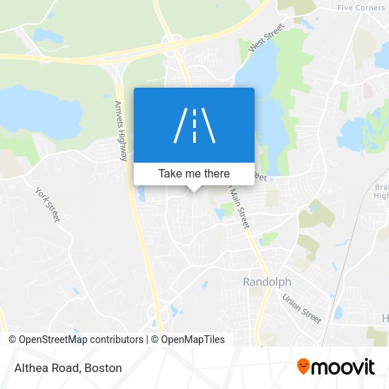Mapa de Althea Road