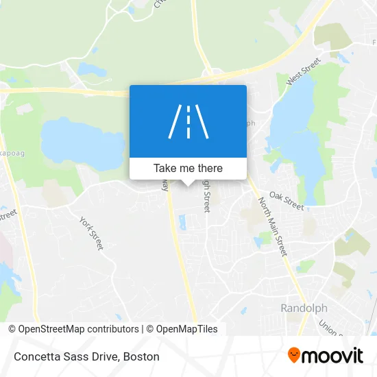 Concetta Sass Drive map