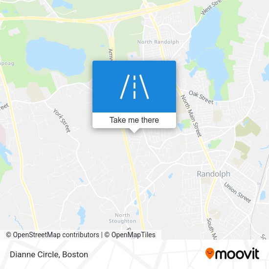 Mapa de Dianne Circle