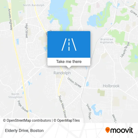 Elderly Drive map