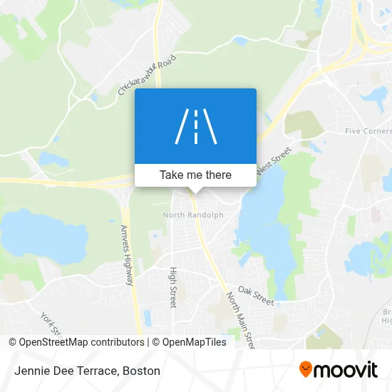 Jennie Dee Terrace map