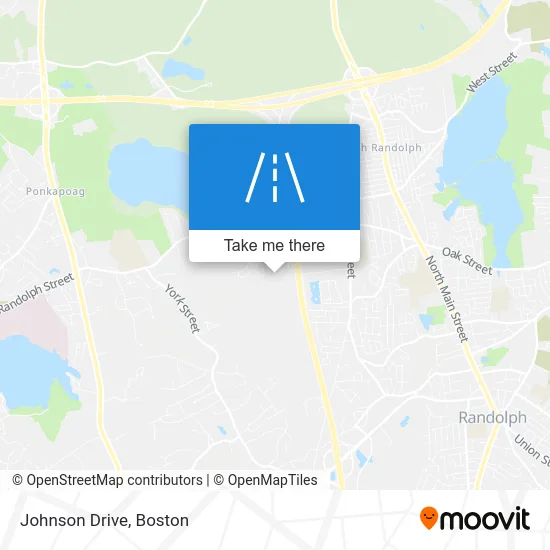 Johnson Drive map