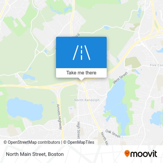 Mapa de North Main Street