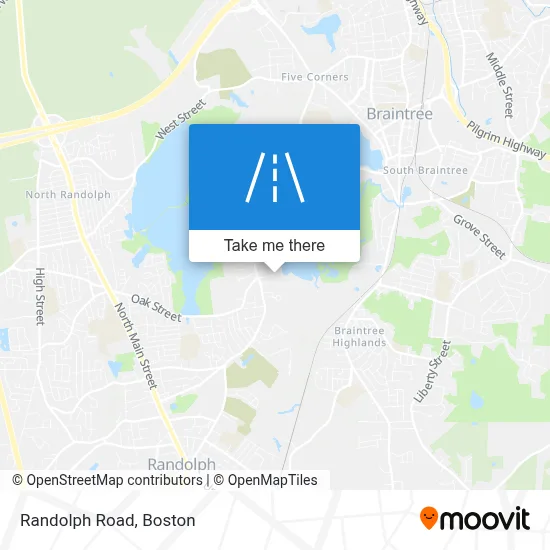 Randolph Road map