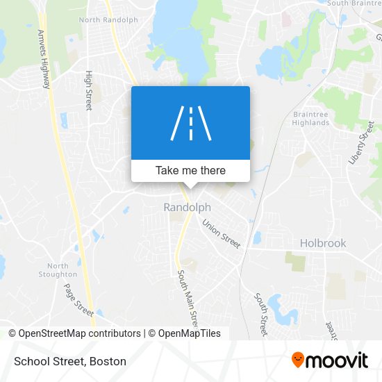 Mapa de School Street