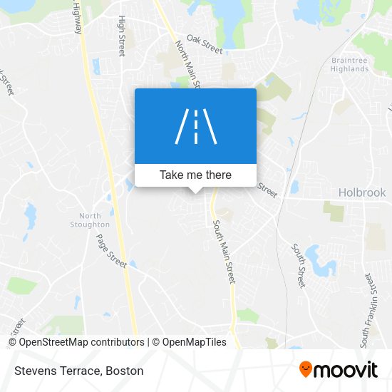 Mapa de Stevens Terrace
