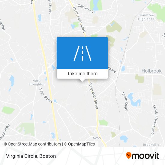 Virginia Circle map