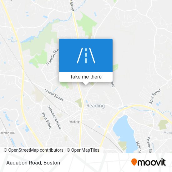 Mapa de Audubon Road