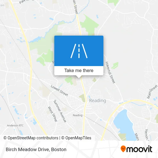 Birch Meadow Drive map