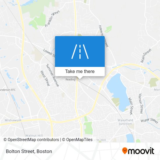 Mapa de Bolton Street