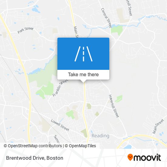 Brentwood Drive map