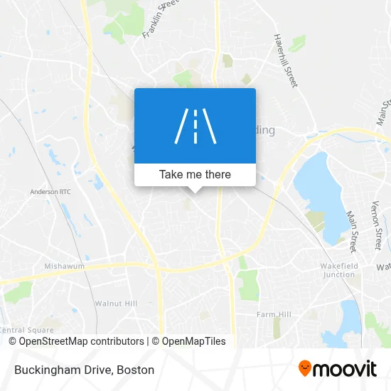 Buckingham Drive map
