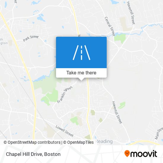 Chapel Hill Drive map