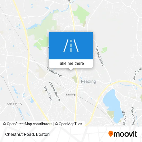 Mapa de Chestnut Road