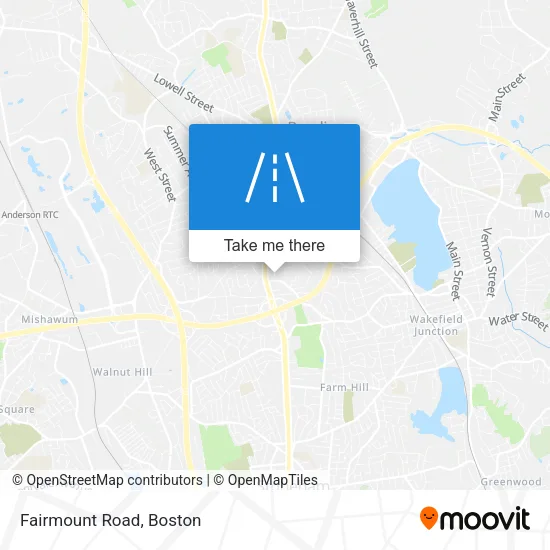 Mapa de Fairmount Road