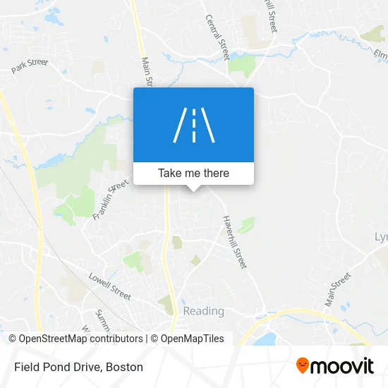 Field Pond Drive map