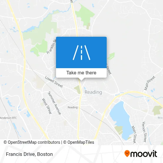 Francis Drive map
