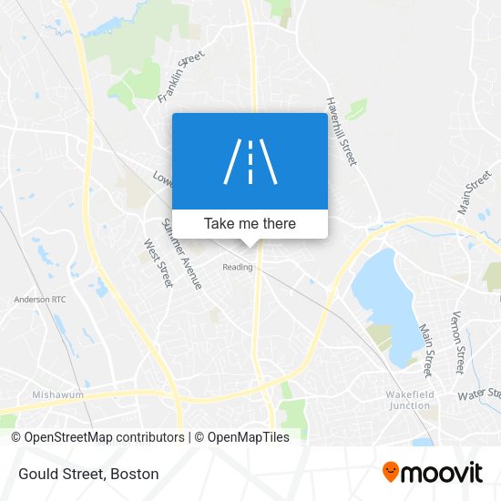 Mapa de Gould Street