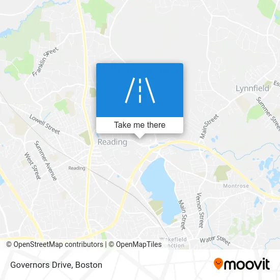 Governors Drive map