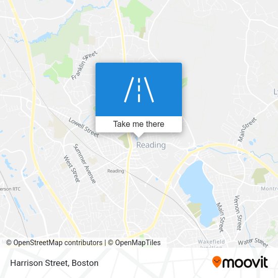 Mapa de Harrison Street