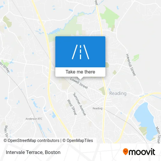 Intervale Terrace map