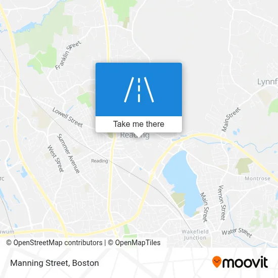 Manning Street map