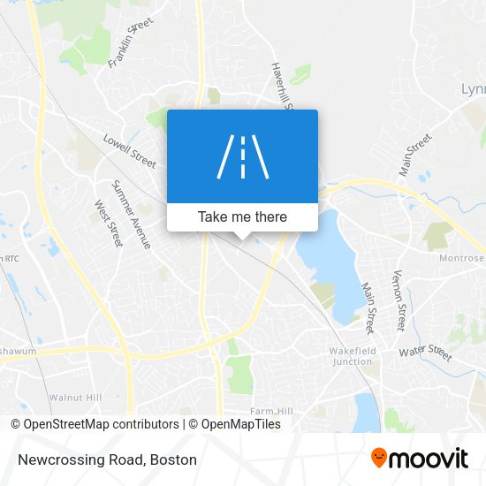 Mapa de Newcrossing Road